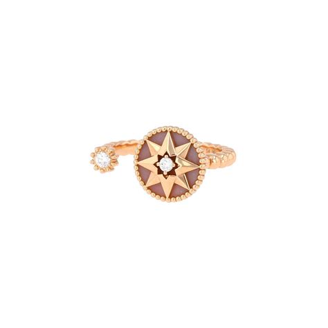 dior opal ring|Rose des Vents Ring Pink Gold, Diamonds and Pink Opal .